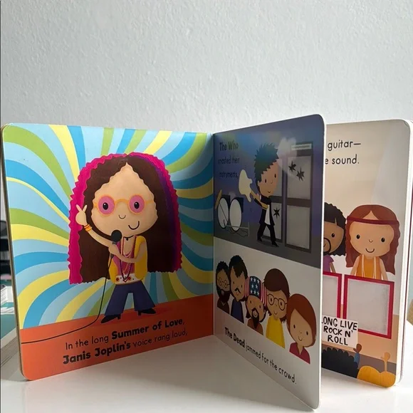 Baby Rocker Book Set - Baby Bowie, The Story of Rock, The Story of Pop - Picture 3 of 8